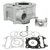 Airsal alumínium henger maxiscooterhez Honda 125 Pantheon 4-ütemű, S-Wing 4-ütemű, SH, Keeway 125 Outlook 4-ütemű (QJ153MJ-2), Malaguti 125 Blog 4-ütemű Airsal Motor alkatrészek Hengerfejek, hengerszettek Hengerszettek