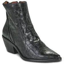 Airstep / A.S.98 Bokacsizmák COUNTRY CROCO Fekete 40 női csizma, bakancs