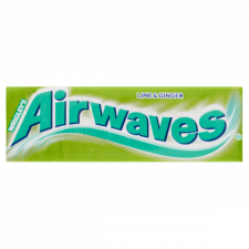  Airwaves lime- és gyömbér-ízű cukormentes rágógumi édesítőszerrel 14 g csokoládé és édesség