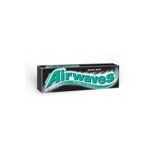 Airwaves Wrigley&#039;s airwaves drazsé blackmint - 420g (30 csomag) csokoládé és édesség