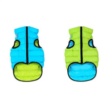 AiryVest AiryVest kutyaruha kifordítható, XS 22, zöld-kék kutyaruha