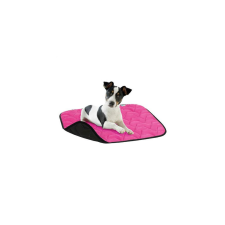 AiryVest Fekhely AV, S, 55*40cm, pink-fekete szállítóbox, fekhely kutyáknak