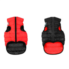 AiryVest Kutyaruha kifordítható XS 22 fekete piros kutyaruha