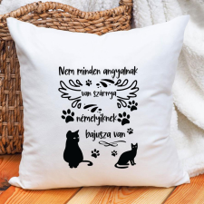  Ajándék gazdiknak - Cicás párna lakástextília