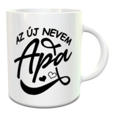  Ajándék leendő apukáknak - Új nevem apa bögre bögrék, csészék