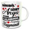  Ajándék nagymamáknak - Feliratos bögre nagymamáknak