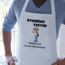 Ajándék nyugdíjasoknak - Vicces kötény bácsiknak lakástextília