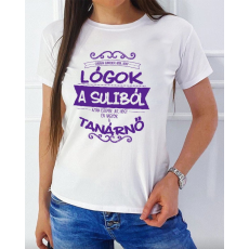  Ajándék tanároknak - Női póló tanárnőnek