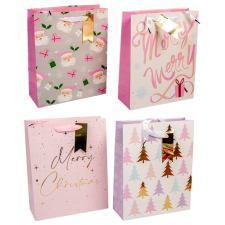  Ajándék tasak kari mintával 32x26cm dekorációs kellék