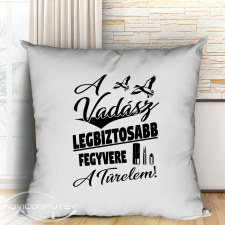 Ajándék vadásznak - Vadász mintás párna lakástextília