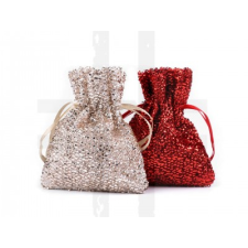  Ajándék zsák lurex 8x10 cm -10 db/csomag dekorációs kellék