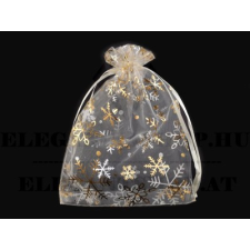  Ajándék zsákocska 13x18 cm organza - 10 db/csomag ajándéktárgy