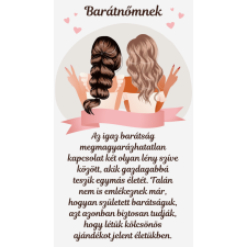 Ajándékkártya barátnőnek ajándéktárgy