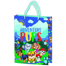 Ajándéktasak 23x18x8,5cm, laminált műanyag felülettel - Paw Patrol Blue ajándéktasak