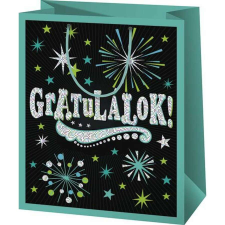 Ajándéktasak, ajándéktáska közepes, Gratulálok ajándéktasak