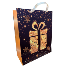  Ajándéktasak arany ajándék doboz 18x23cm dekorációs kellék