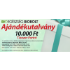  Ajándékutalvány 10000 Ft értékben