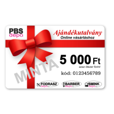  Ajándékutalvány Online Vásárláshoz - 5000Ft ajándéktárgy