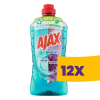 AJAX Boost általános tisztítószer Levendula &amp; Ecet 1000ml (Karton - 12 db)