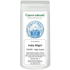 Čajová zahrada India Nilgiri TGFOPI High Grown Sutton fekete tea, 500 g tea