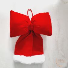  Ajtó masni - szőrmés végű dekorációs kellék