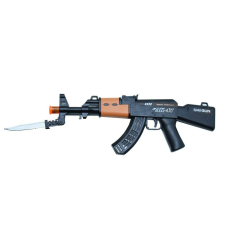 AK-47 játékpuska szuronnyal katonásdi