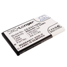  AK-C140 Akkumulátor 900 mAh mobiltelefon akkumulátor