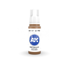 AK-interactive - Acrylics 3rd generation Copper 17ml - akrilfesték AK11197 akrilfesték