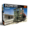 AK-interactive AK INTERACTIVE 1/35 Automotore FS 206/207/208 Sogliola rail shunter tolató vonat modell