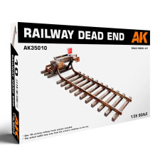 AK-interactive AK INTERACTIVE 1/35 Vasúti ütközőbak modell kiegészítő makett