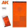 AK-interactive AK INTERACTIVE Easycutting Board Type 2 vonalvezető vágáshoz