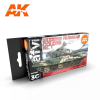 AK-interactive AK Interactive MODERN RUSSIAN COLORS VOL 1 festék szett AK11662