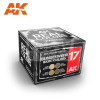 AK-interactive AK Interactive - REAL COLORS BUNDESWEHR BASIC DESERT COLORS SET - festékszett RCS017