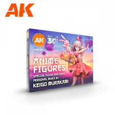 AK-interactive AK Interactive SIGNATURE SET – KEIGO MURAKAMI PERSONAL MIXES – ANIME FIGURES PAINT SET - festékszett AK11765 hobbifesték