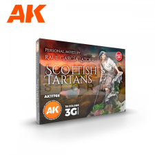 AK-interactive AK Interactive SIGNATURE SET – SCOTTISH TARTANS PAINT SET - festékszett AK11766 hobbifesték