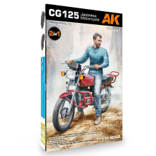  AK Interactive CG125 JAPANESE MOTORCYCLE 1/35 scale 1:35 (AK35027) makett