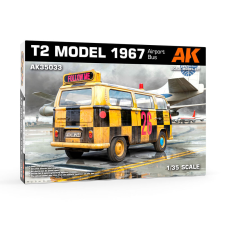  AK Interactive VOLKSWAGEN T2 Model 1967 Airport Bus 1:35 (AK35033) makett