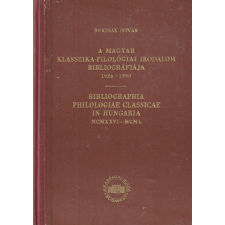 Akadémiai A magyar klasszika-filológiai irodalom bibliográfiája 1926-1950 antikvárium - használt könyv
