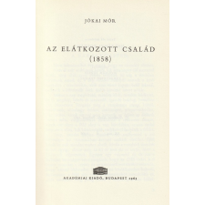 Akadémiai Az elátkozott család (1858) antikvárium - használt könyv