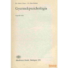 Akadémiai Gyermekpszichológia (1973) antikvárium - használt könyv