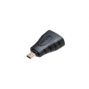 Akasa AK-CBHD22-BK HDMI Type A (Standard) HDMI Type D (Micro) Fekete