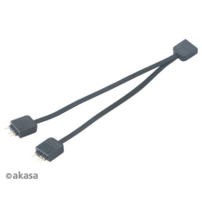 Akasa KAB Akasa Címezhető RGB LED elosztó - 2-pack - AK-CBLD08-KT02 kábel és adapter