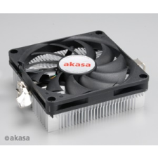 Akasa Low Profile AMD 8cm CPU hűtő hűtés