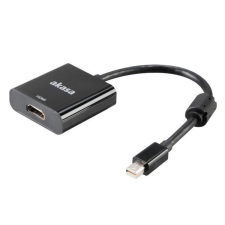 Akasa Mini DisplayPort -&gt; HDMI adapter (AK-CBDP09-20BK) kábel és adapter