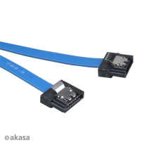 Akasa Proslim SATA3 adatkábel 50cm kék (AK-CBSA05-50BL) (AK-CBSA05-50BL) kábel és adapter