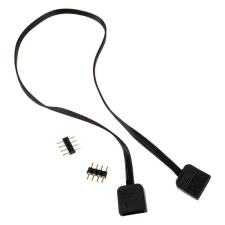 Akasa RGB leed 4pin hosszabbító 30cm kábel és adapter