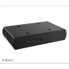 Akasa Tesla UCFF NUC OEM fekete Számítógépház