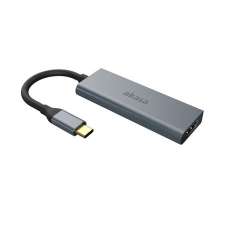 Akasa univerzális notebook dokkoló szürke (AK-CBCA19-18BK) (AK-CBCA19-18BK) - Notebook dokkoló laptop kellék