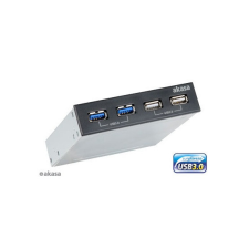 Akasa USB Akasa - 3,5&quot; - InterConnect S - USB3.0, USB2.0 4portos belső hub - AK-ICR-12V3 hub és switch