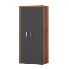  Akasztós szekrény, szilva/szürke grafit, CHERIS 1 bútor